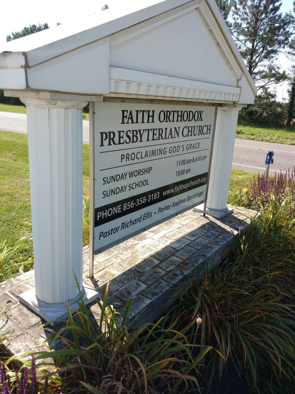 Faith Orthodox Presbyterian | 545 Daretown Rd # U, Pittsgrove Township, NJ 08318, USA | Phone: (856) 358-3183