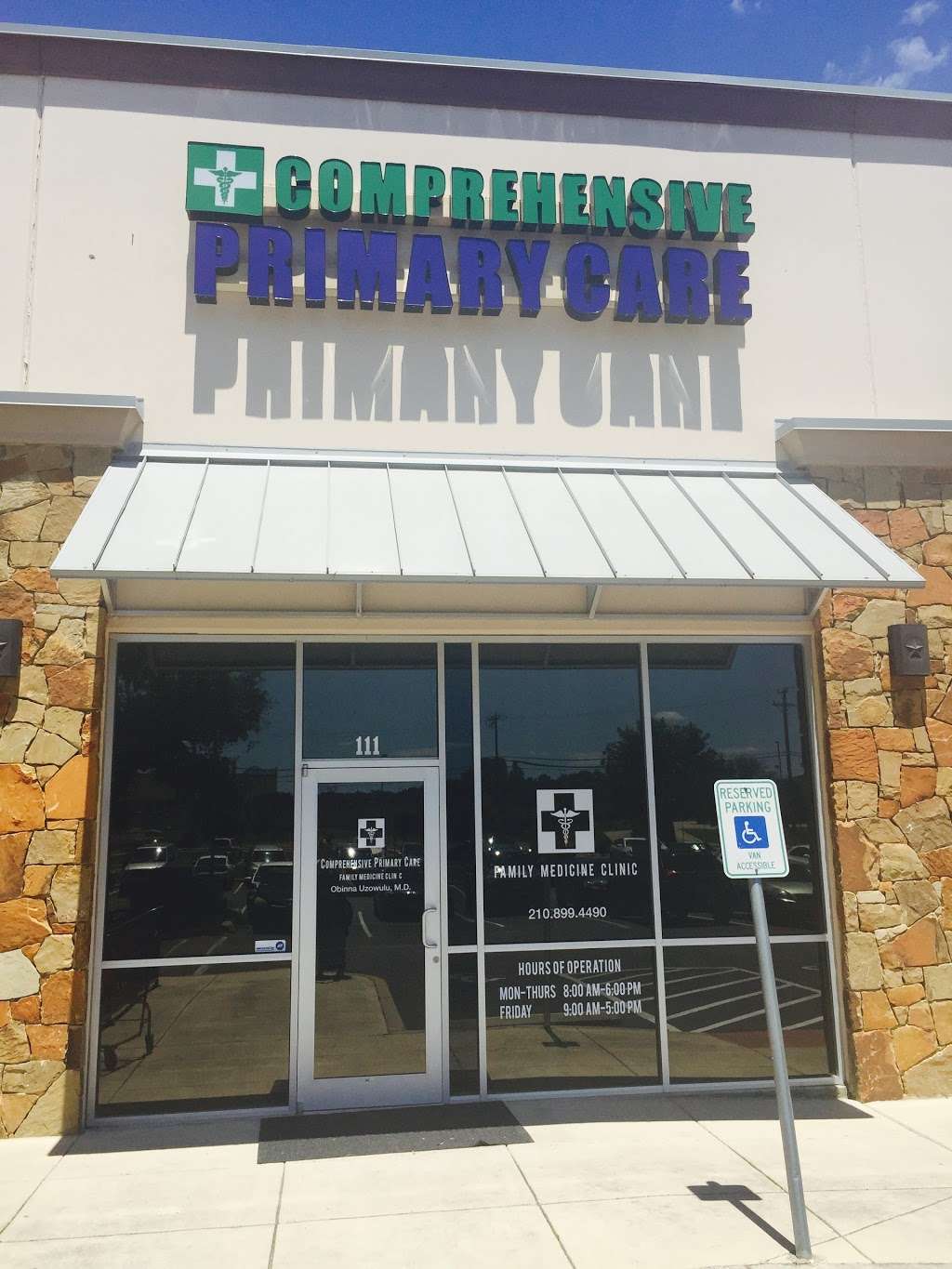 Comprehensive Primary Care | 22250 Bulverde Rd #111, San Antonio, TX 78261, USA | Phone: (210) 899-4490