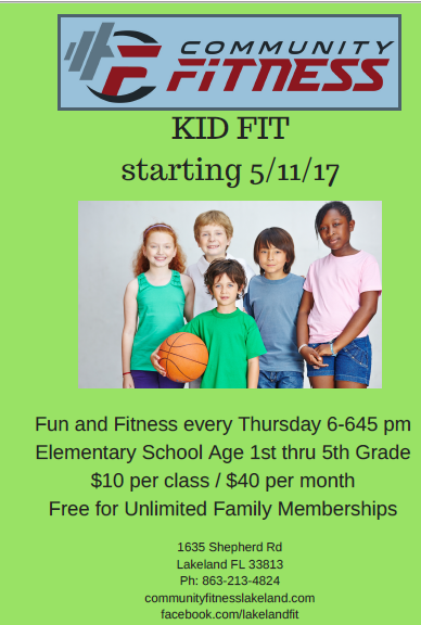 Community Fitness | 1635 Shepherd Rd, Lakeland, FL 33811, USA | Phone: (863) 409-2869