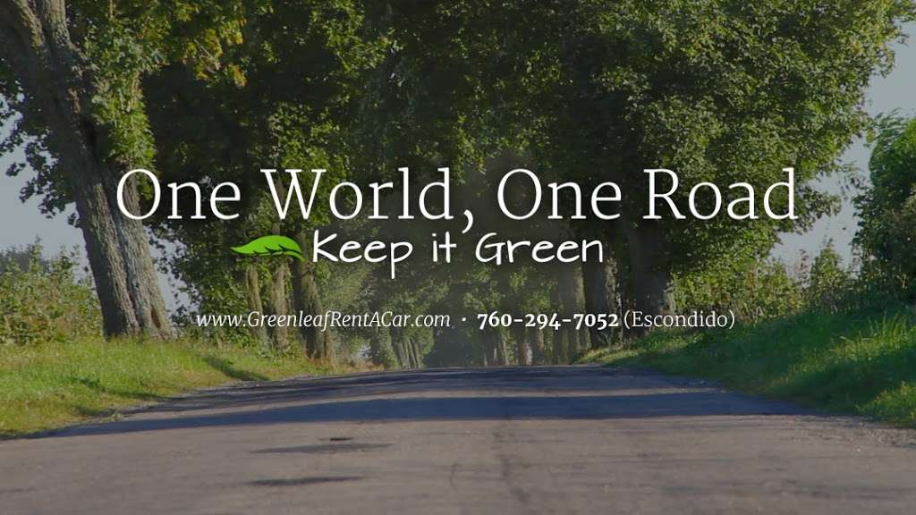 Greenleaf Rent A Car | 236 N Hale Ave, Escondido, CA 92029, USA | Phone: (760) 294-7052