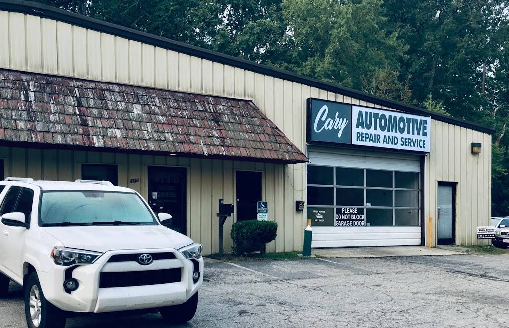 Cary Auto Repair | 413 W Chatham St STE-B, Cary, NC 27511, USA | Phone: (919) 467-2209