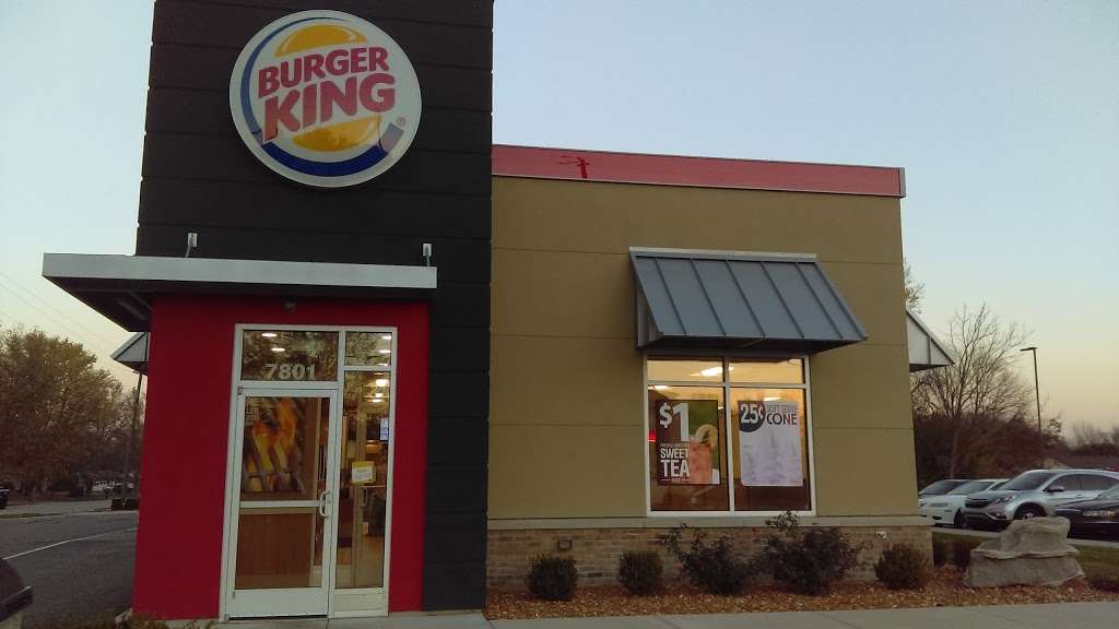 Burger King | 7801 S Meridian St, Indianapolis, IN 46217, USA | Phone: (317) 851-9789