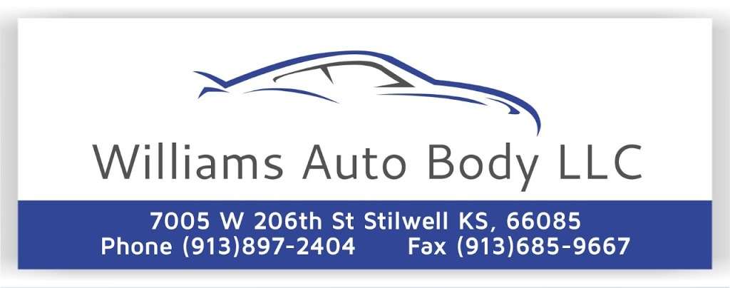 Williams Auto Body LLC | 7005 W 206th St, Bucyrus, KS 66013 | Phone: (913) 897-2404