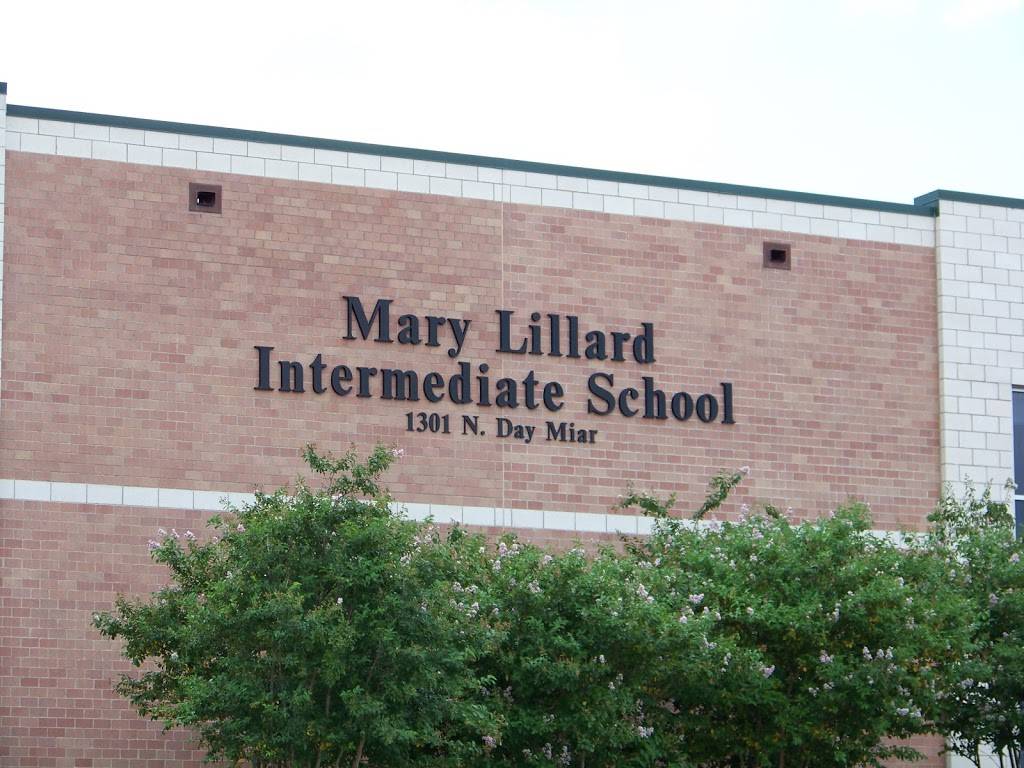 Mary Lillard Intermediate School | 1301 Day Miar Rd, Mansfield, TX 76063, USA | Phone: (817) 276-6260