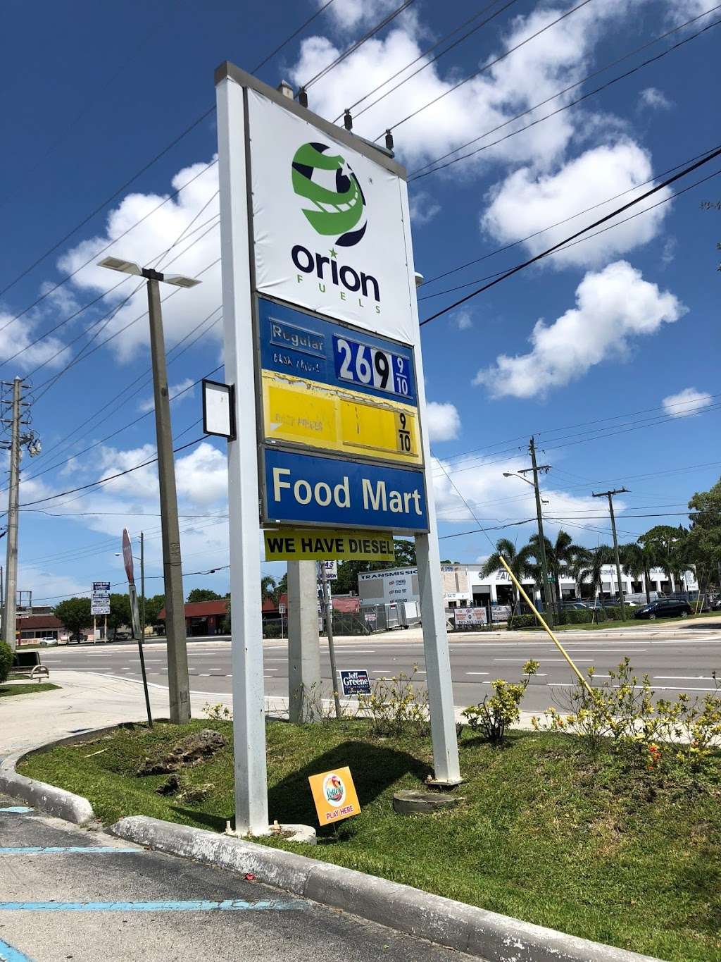 Orion Fuels 10th Avenue | 1326 N Military Trl, West Palm Beach, FL 33409, USA | Phone: (561) 689-7909