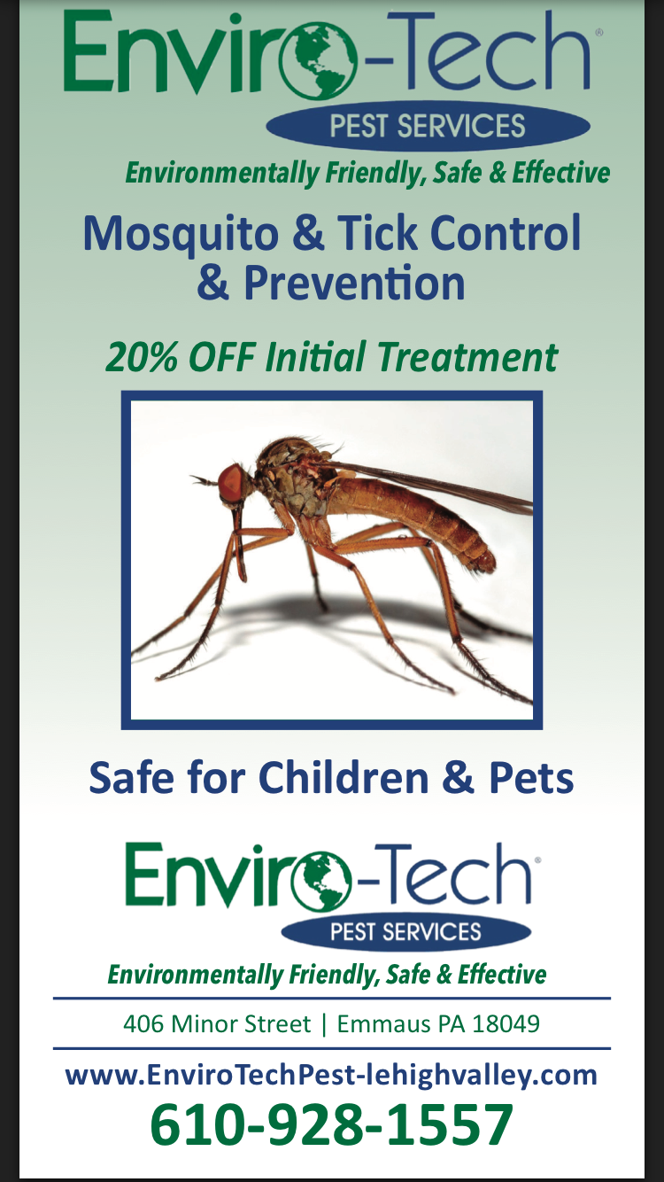 Envirotech Pest Services | 406 Minor St, Emmaus, PA 18049, USA | Phone: (610) 928-1557