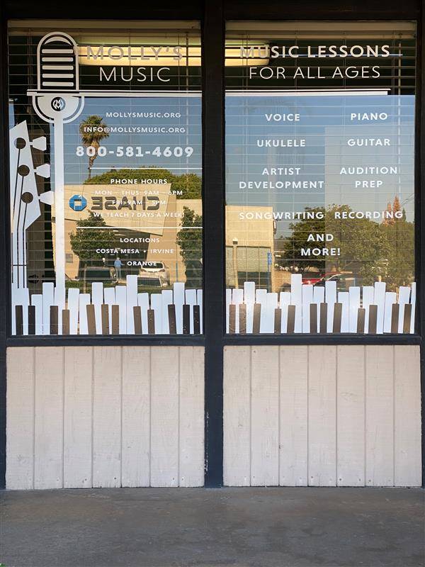 Mollys Music | 4122 E Chapman Ave Suite 5, Orange, CA 92869, USA | Phone: (714) 501-2234