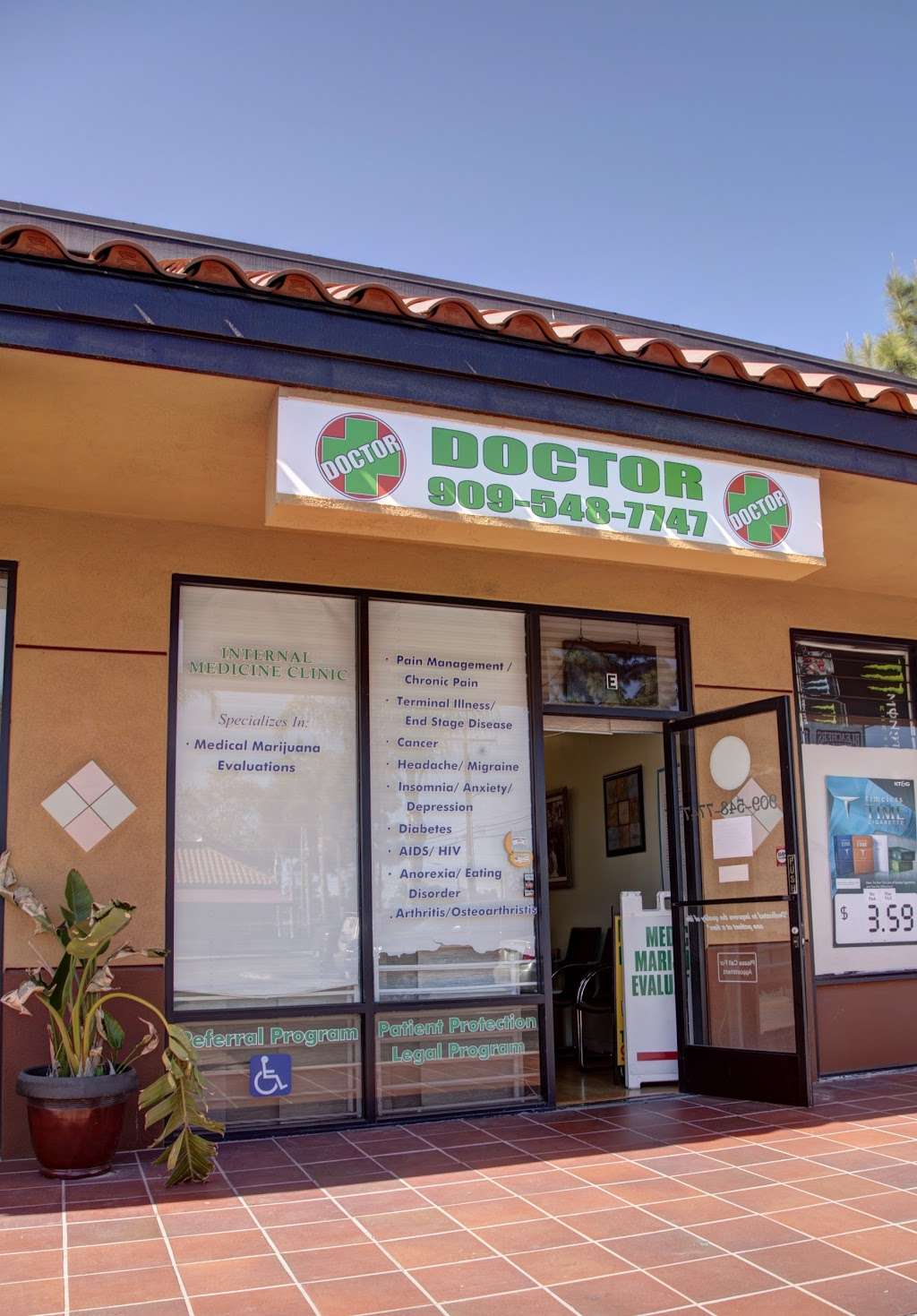 Serenity Medical Marijuana Evaluations | 3757 Riverside Dr, Chino, CA 91710, USA | Phone: (909) 548-7747