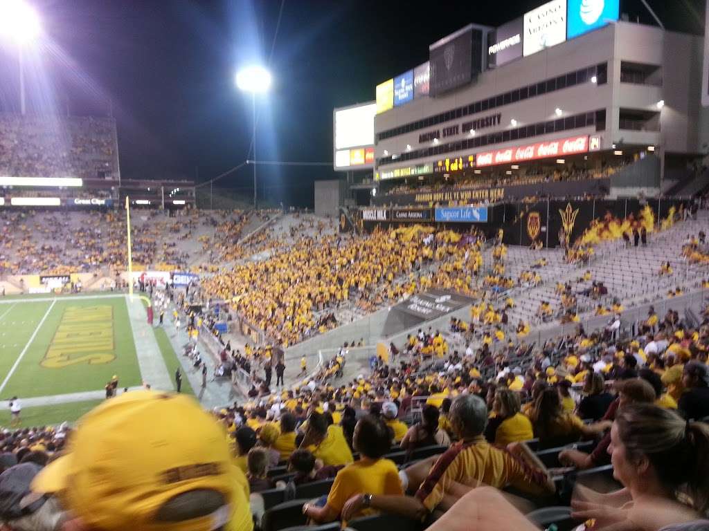 Sun Devil Football Stadium | 500 E Veterans Way, Tempe, AZ 85287, USA | Phone: (480) 727-0000