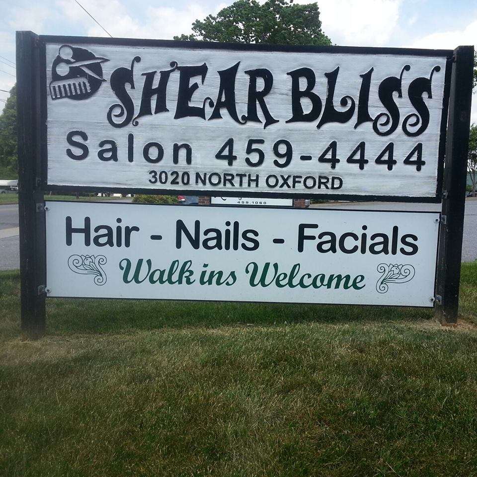 Shear Bliss | 3020 N Oxford St, Claremont, NC 28610, USA | Phone: (828) 459-4444