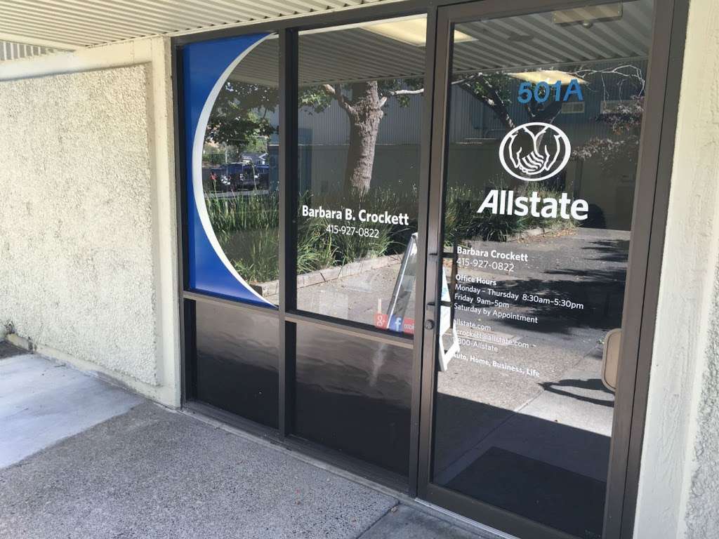 Barbara Crockett: Allstate Insurance | 500 Tamal Plaza Ste 501A, Corte Madera, CA 94925 | Phone: (415) 927-0822