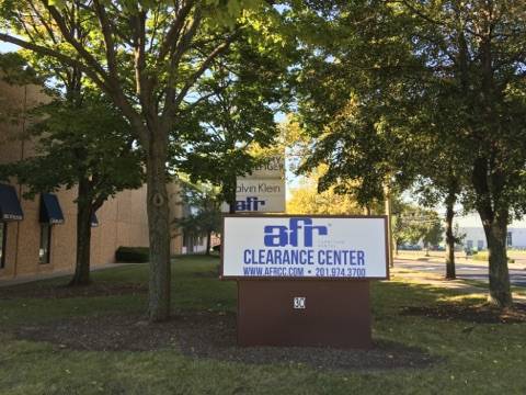 AFR Clearance Center | 30 Enterprise Ave N, Secaucus, NJ 07094, USA | Phone: (201) 241-2400
