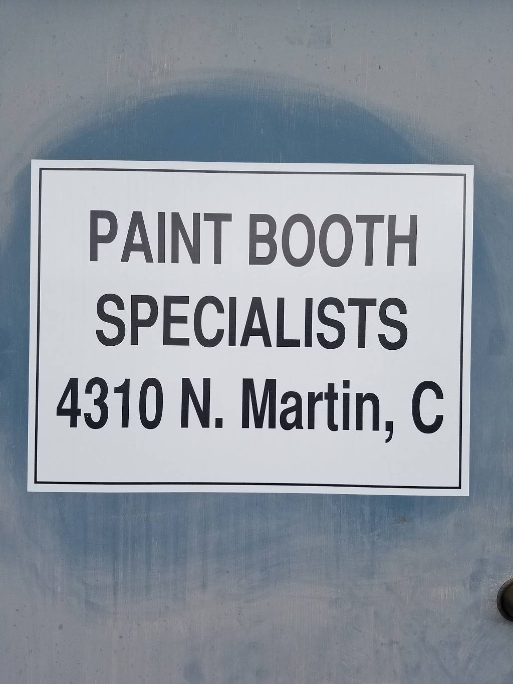 Paint Booth Specialists | 4310 N Martin Ave # C, Bethany, OK 73008, USA | Phone: (405) 782-0447