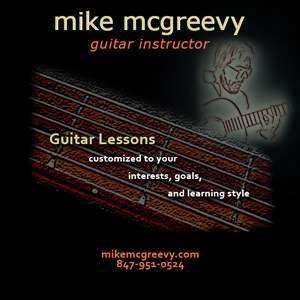 Guitar Lessons from Mike McGreevy | 6093 Indian Trail Rd, Gurnee, IL 60031, USA | Phone: (847) 951-0524