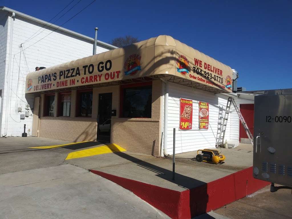 Papas Pizza To Go | 106 N Gaston St, Dallas, NC 28034, USA | Phone: (704) 923-0770