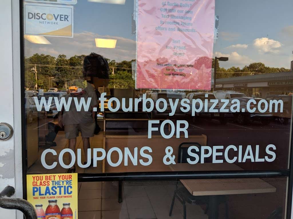 Four Boys Pizza | 42 Ramtown-Greenville Rd, Howell, NJ 07731 | Phone: (732) 785-2626