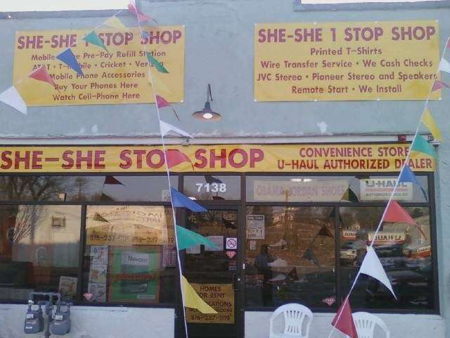 she-she stop shop llc | 7138 Prospect Ave, Kansas City, MO 64132, USA | Phone: (816) 237-1119