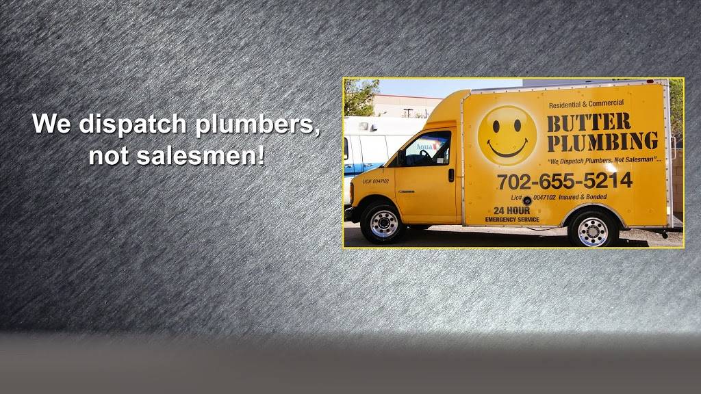 Butter Plumbing | 4130 Arctic Spring Ave Suite A, Las Vegas, NV 89115, USA | Phone: (702) 655-5214