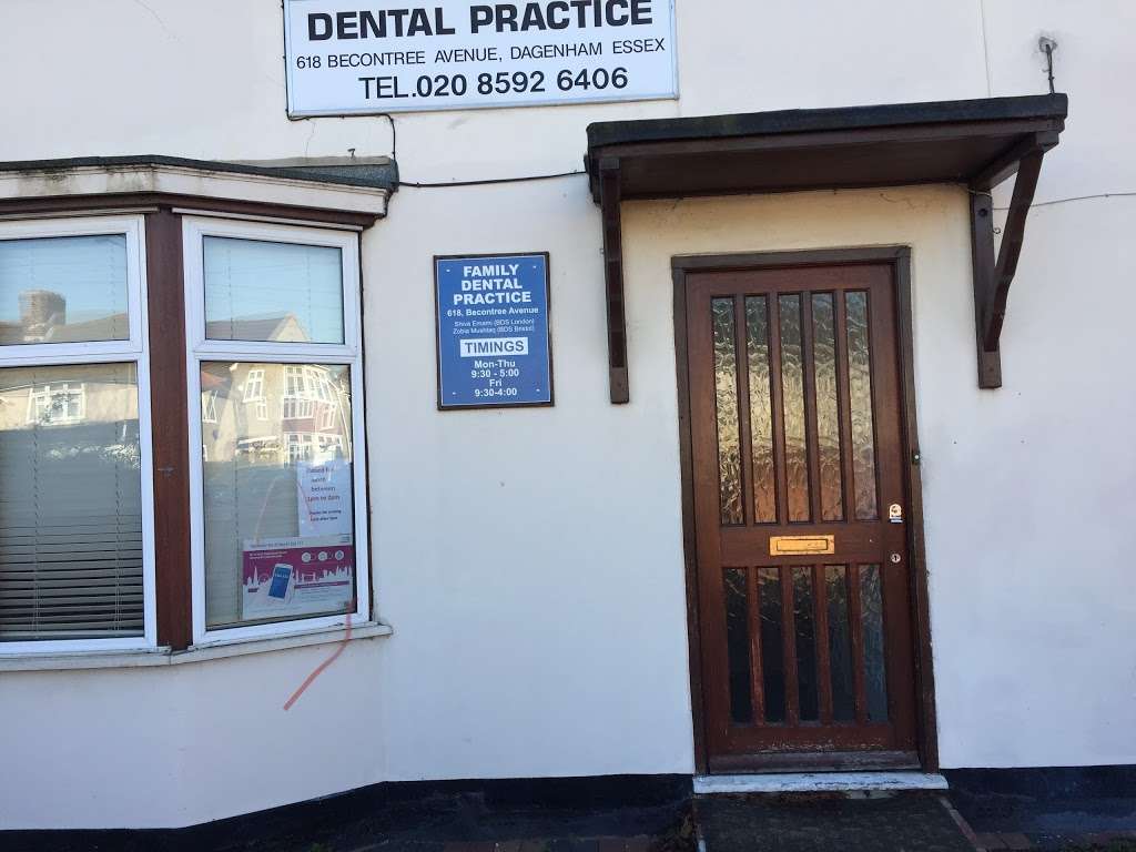 Dental Practice | 618 Becontree Ave, Dagenham RM8 3HB, UK | Phone: 020 8592 6406