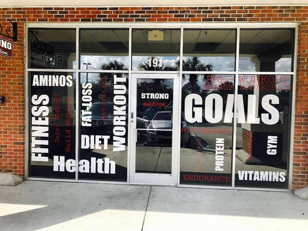 Strong Nutrition | 191 E Mitchell Hammock Rd, Oviedo, FL 32765 | Phone: (407) 542-3227