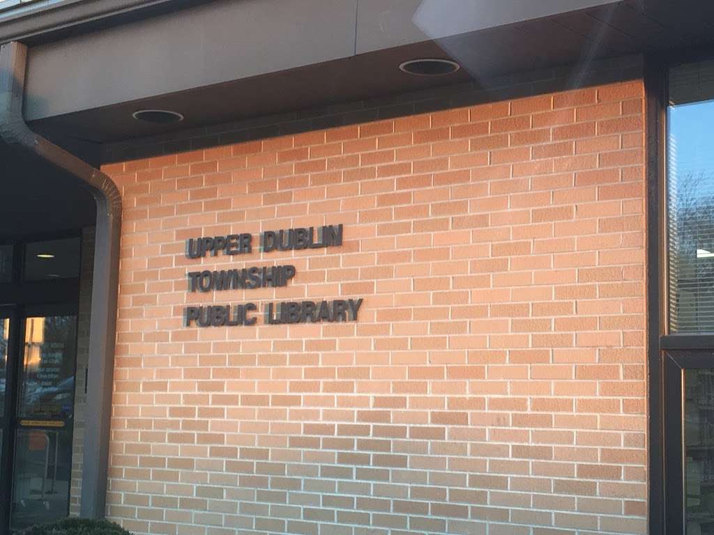 Upper Dublin Public Library | 805 Loch Alsh Ave, Fort Washington, PA 19034, USA | Phone: (215) 628-8744