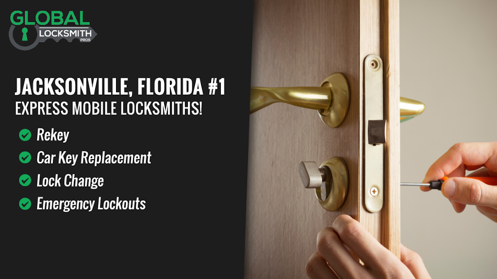Global Locksmith Pros | 2825 Mayport Rd STE 1, Jacksonville, FL 32233, USA | Phone: (904) 250-0452