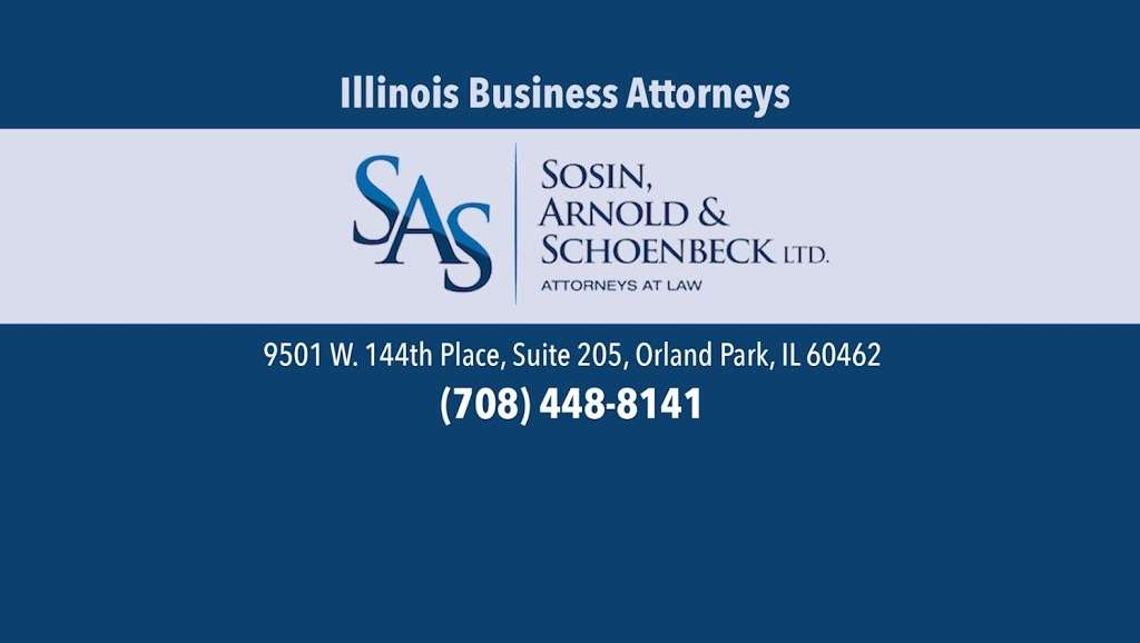 Sosin, Arnold & Schoenbeck, Ltd. | 9501 W 144th Pl #205, Orland Park, IL 60462 | Phone: (708) 448-8141