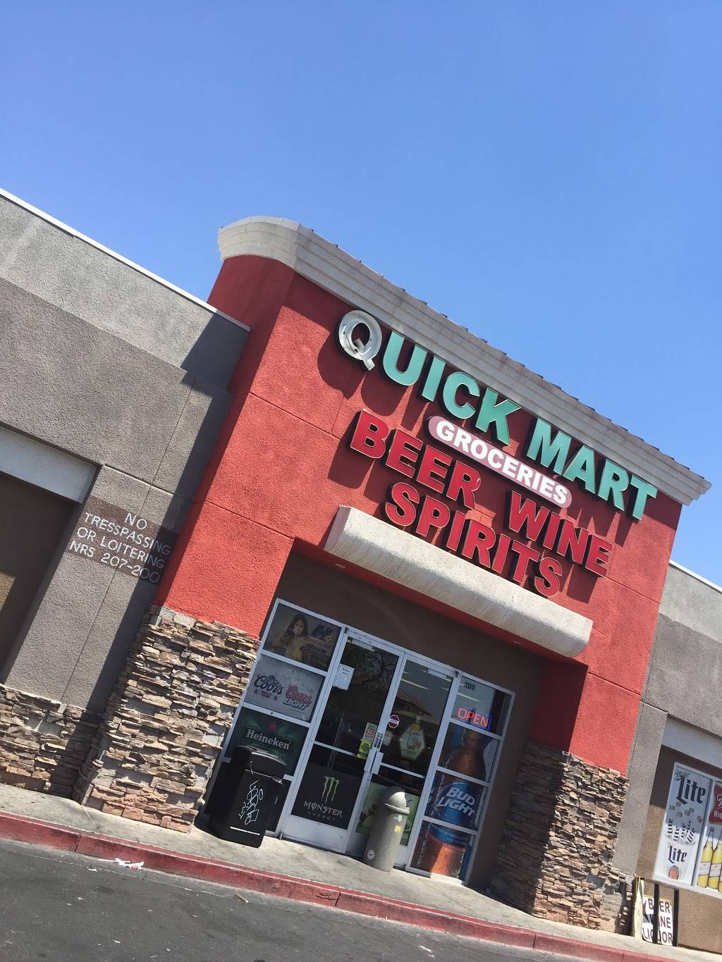 Quick Grocery Mart | 1445 W Alexander Rd, North Las Vegas, NV 89032 | Phone: (702) 649-1007