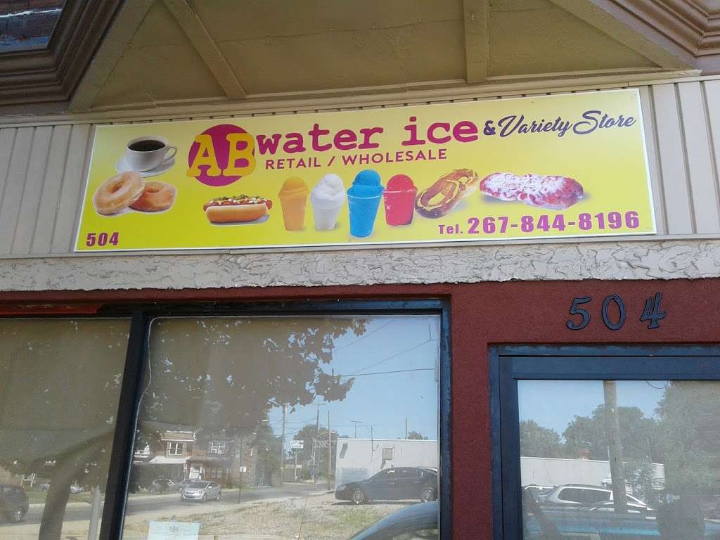 AB Water Ice And Variety Store | 504 Main St, Darby, PA 19023