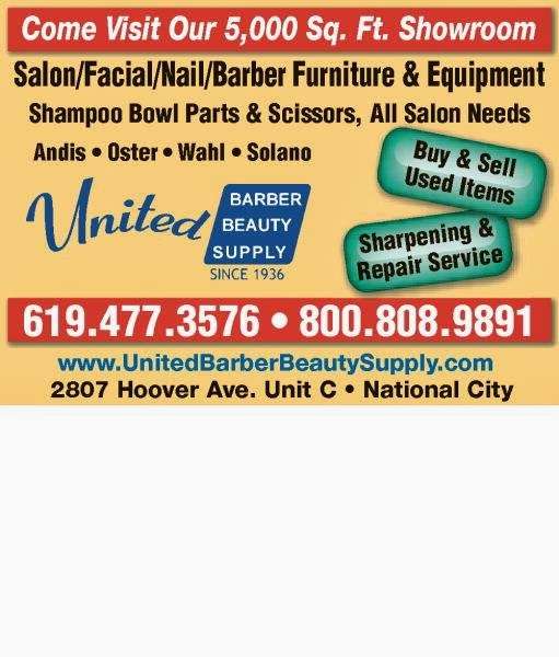 United Barber & Beauty Supply | 2807 Hoover Ave, National City, CA 91950, USA | Phone: (619) 477-3576