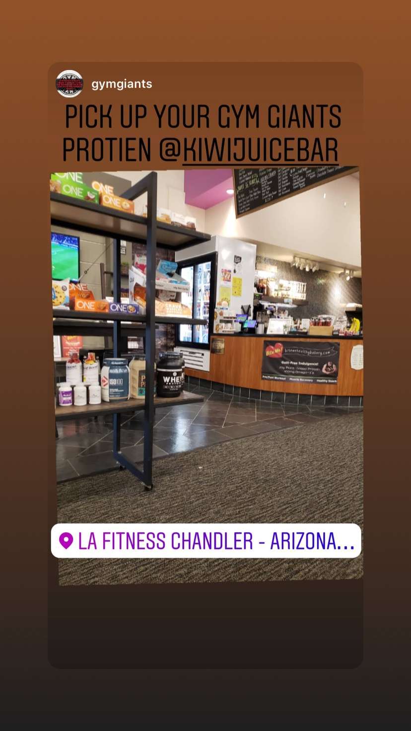 Kiwi Juice Bar | 3985 S. Arizona Ave. Located inside LA Fitness Health Club Open To The, Public, Chandler, AZ 85248 | Phone: (480) 516-3215