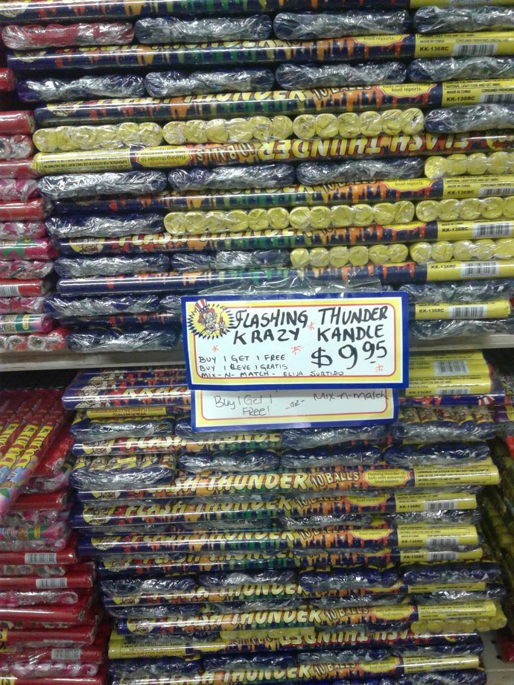 Krazy Kaplans Fireworks | 1431 Indianapolis Blvd, Whiting, IN 46394, USA | Phone: (219) 473-0511