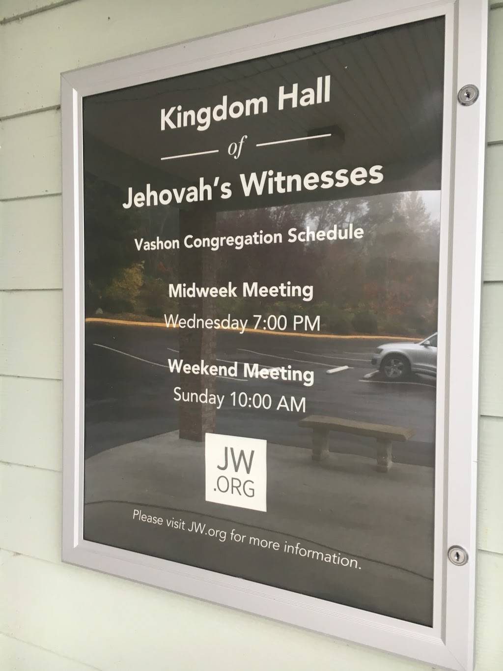 Kingdom Hall of Jehovahs Witnesses | 19850 Beall Rd SW, Vashon, WA 98070, USA | Phone: (206) 657-6680