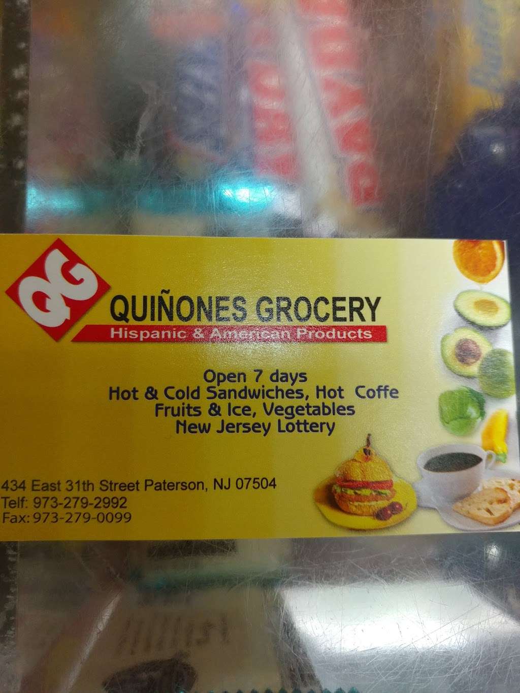 Quinones Grocery | 434 E 31st St, Paterson, NJ 07504, USA | Phone: (973) 279-2992