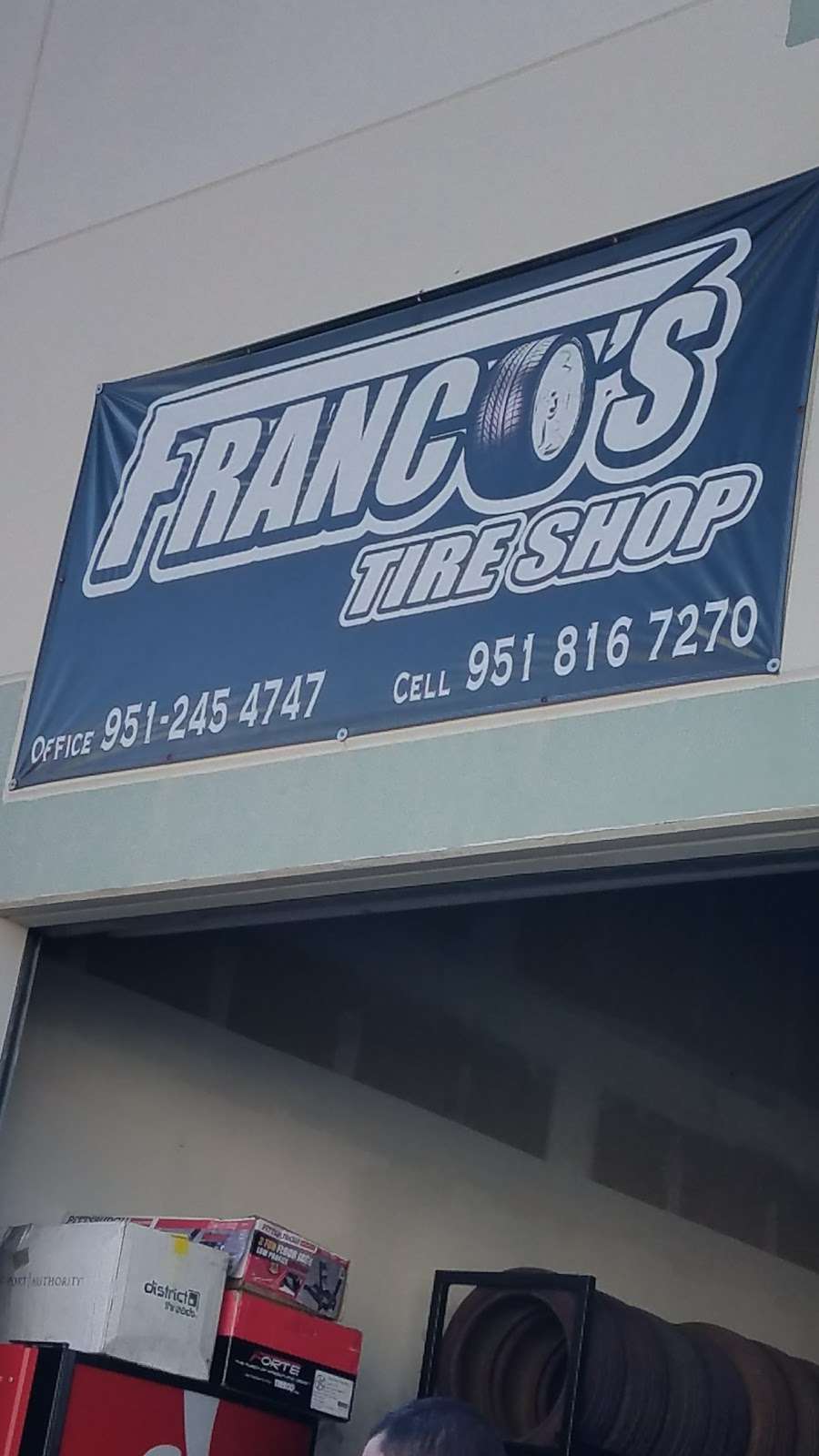 Francos Tire Shop | 31949 Corydon Rd Ste 120, Lake Elsinore, CA 92530, USA | Phone: (951) 245-4747