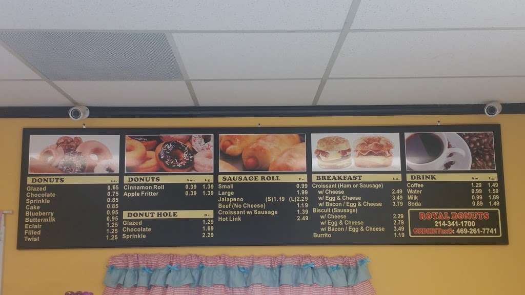 Royal Donuts | 10725 Audelia Rd #101, Dallas, TX 75238, USA | Phone: (214) 341-1700