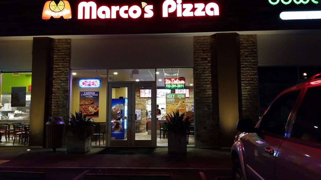 Marcos Pizza | 3400 S Hualapai Way, Las Vegas, NV 89117, USA | Phone: (702) 291-3511