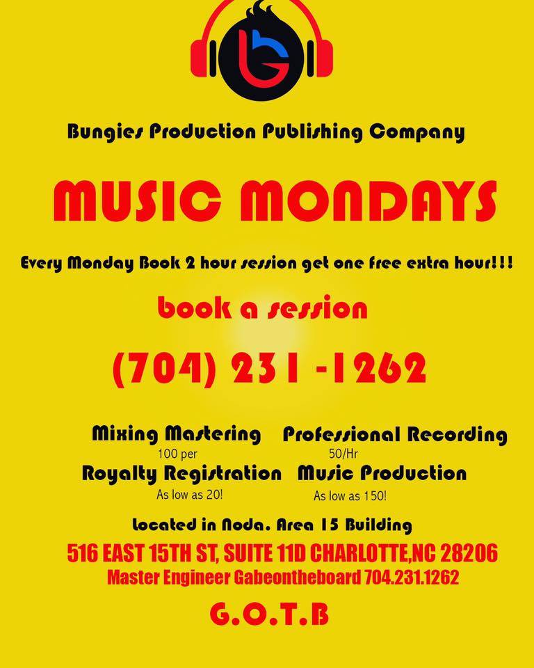 Bungies Production Publishing company | 916 Tuckaseegee Rd, Charlotte, NC 28208, USA | Phone: (704) 231-1262