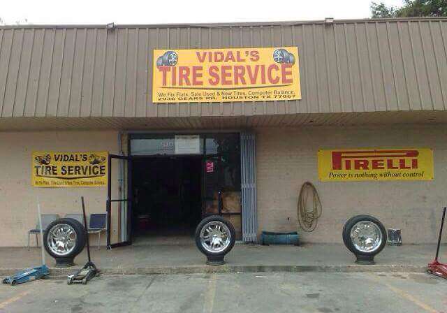 Vidals Tire Service | 3754, 2936 Gears Rd, Houston, TX 77067, USA