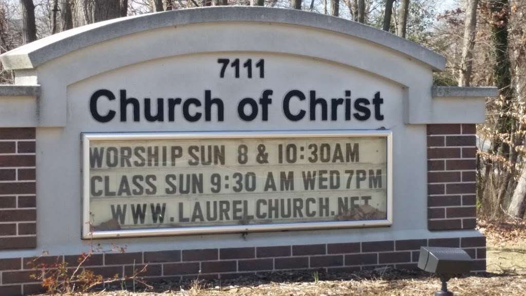 Laurel Church of Christ | 9418, 7111 Cherry Ln, Laurel, MD 20707 | Phone: (301) 490-0777