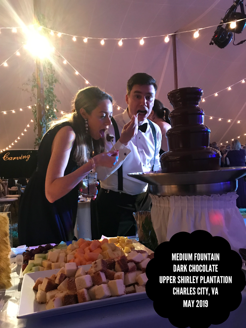 Chocolate Fountain Fun | 6661 Poplar Springs Rd, Richmond, VA 23231, USA | Phone: (804) 795-9002