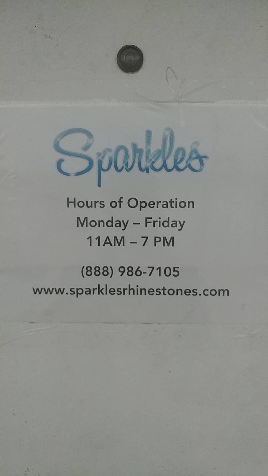 Sparkles Rhinestones | 1663 Hickory Dr, Haltom City, TX 76117, USA | Phone: (888) 986-7105