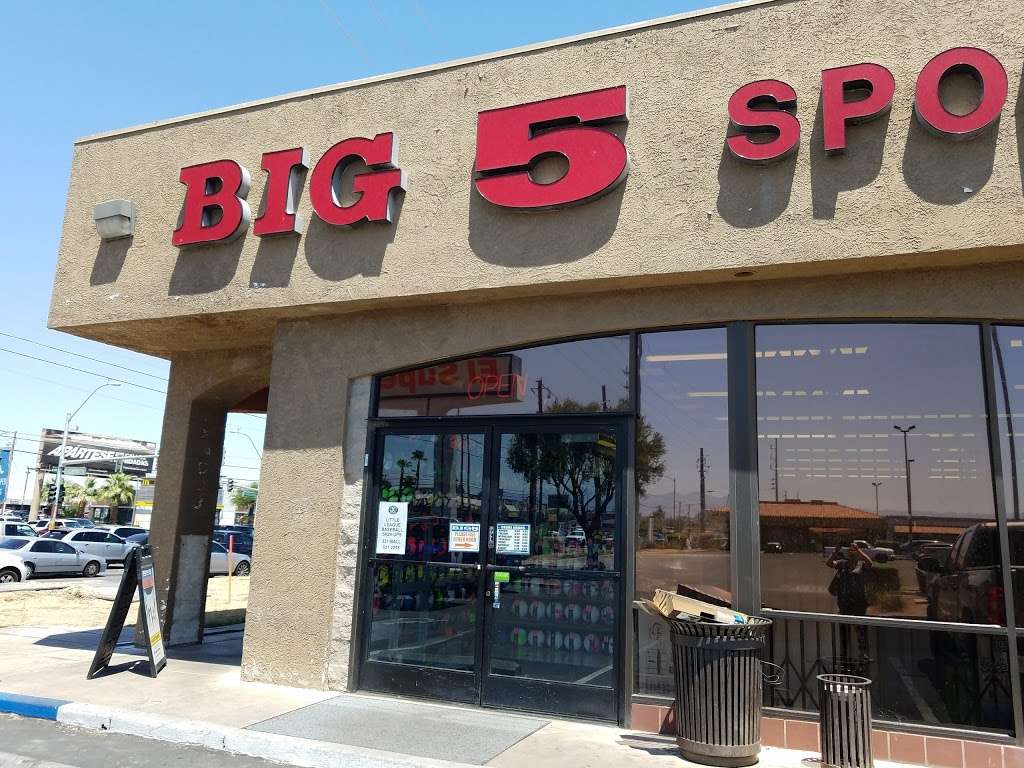 Big 5 Sporting Goods | 4275 E Charleston Blvd, Las Vegas, NV 89104, USA | Phone: (702) 641-2224