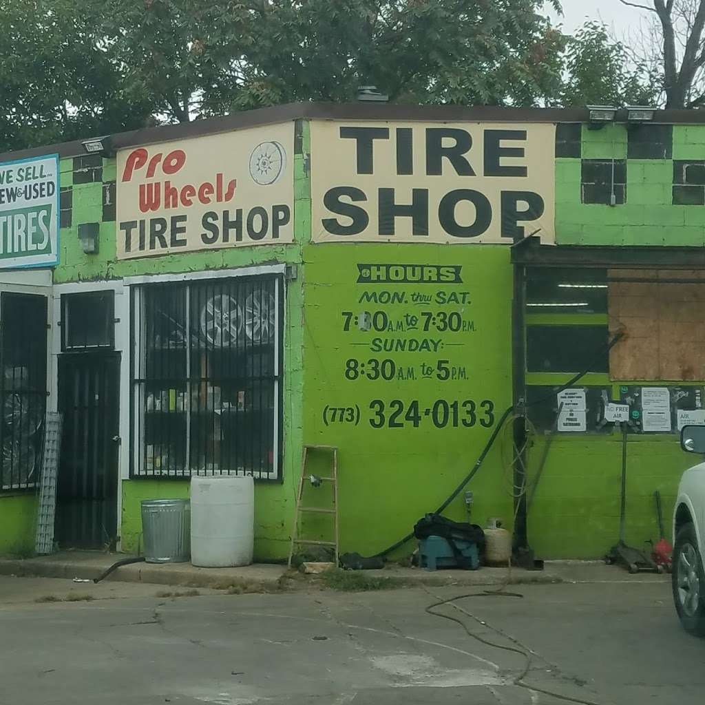 Pro Wheels Tire Shop | 6866 S St Lawrence Ave, Chicago, IL 60637, USA | Phone: (773) 324-0133