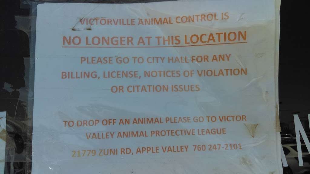 Victorville Animal Control | 14206 Amargosa Rd, Victorville, CA 92392, USA | Phone: (760) 955-5089