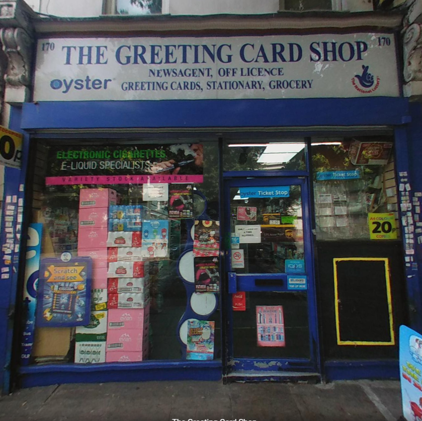 The Greeting Card Shop London | 172 Lower Rd, London SE16 2UN, UK | Phone: 07848 977700