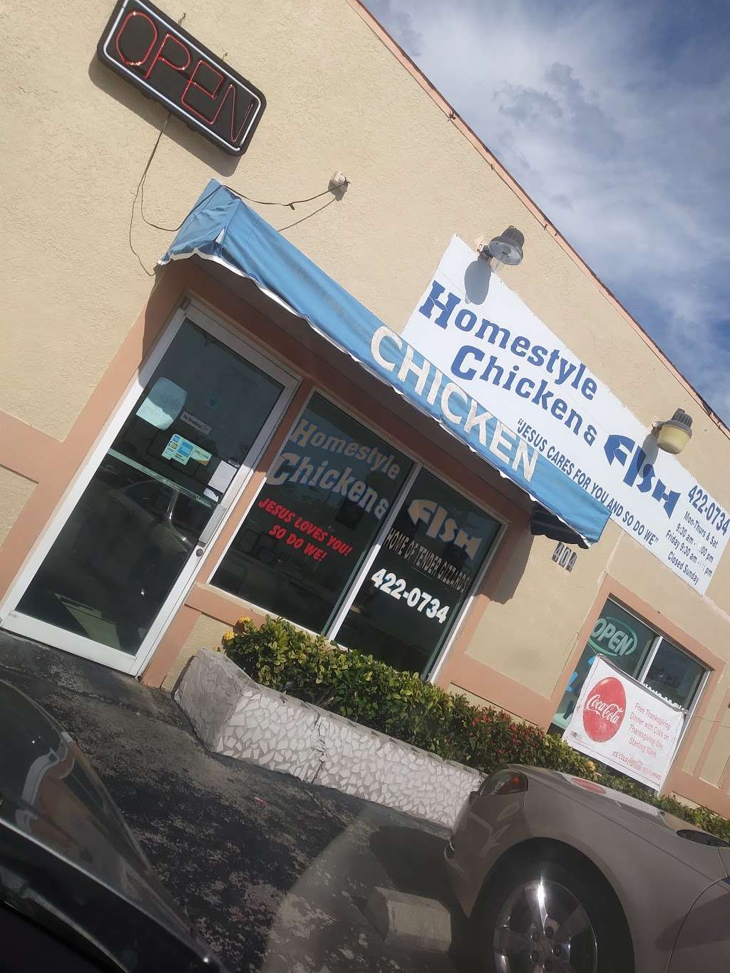 Homestyle Chicken N Fish | 404 E Hinson Ave, Haines City, FL 33844, USA | Phone: (863) 422-0734