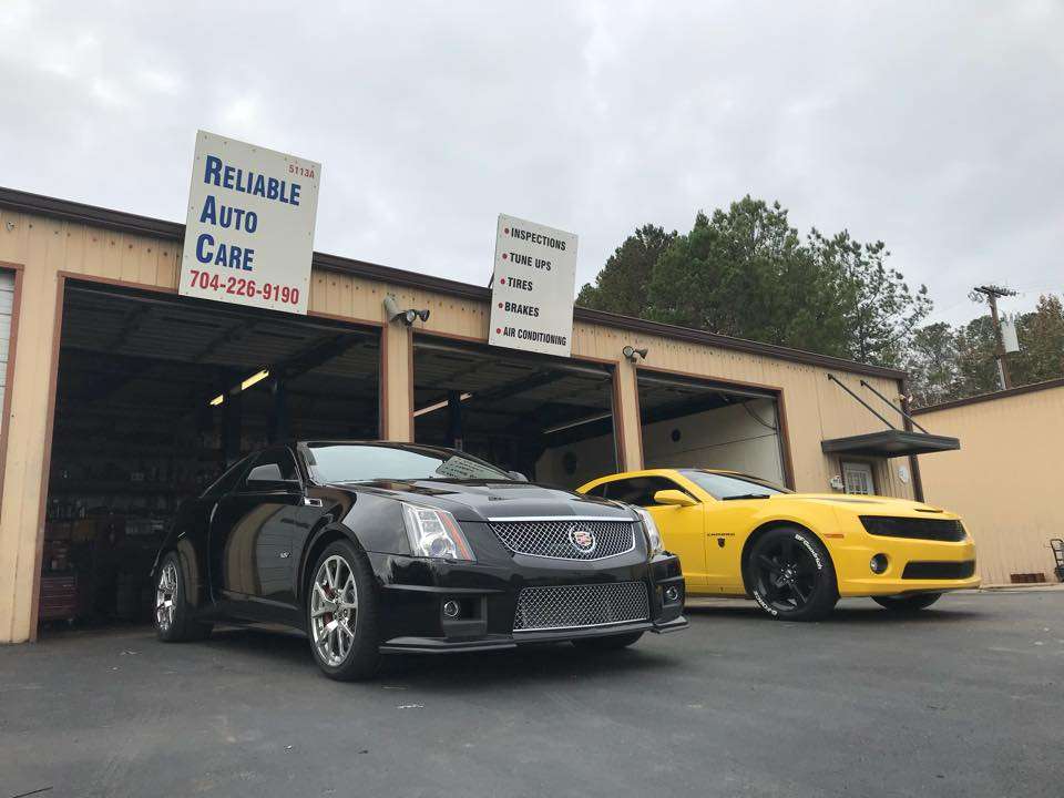 Reliable Automotive Care | 5113-A W Hwy 74, Monroe, NC 28110, USA | Phone: (704) 226-9190