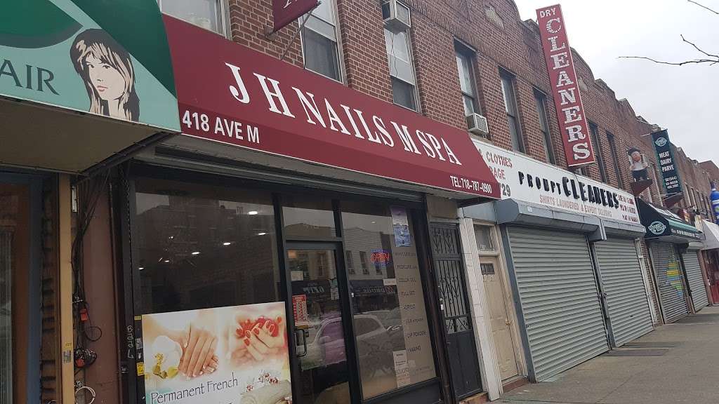 Jh Nail Salon M Spa | 418 Avenue M, Brooklyn, NY 11230, USA | Phone: (718) 787-0900