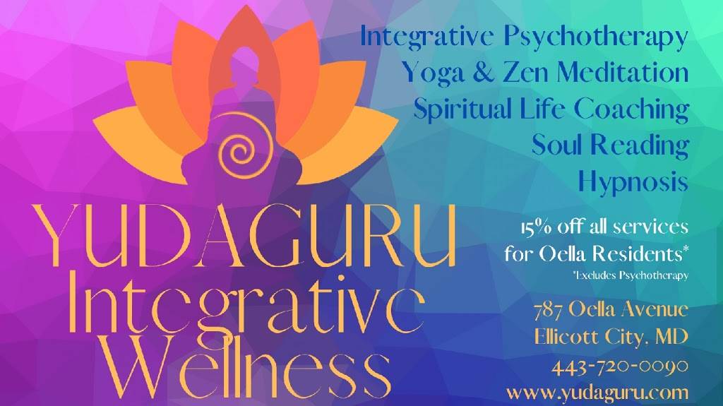 Yudaguru Integrative Wellness | 787 Oella Ave, Ellicott City, MD 21043, USA | Phone: (443) 720-0090